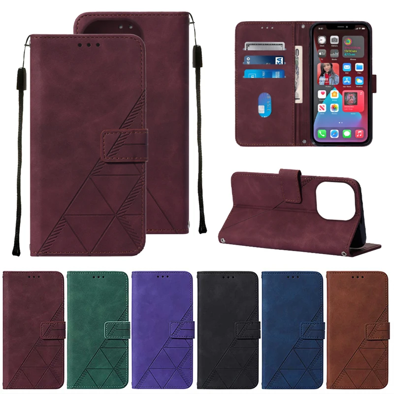 Fashion wallet PU leather case for iPhone 13 11 14 Pro max 6 7 8 Plus, For iPhone 12 Pro Magnetic Flip cover