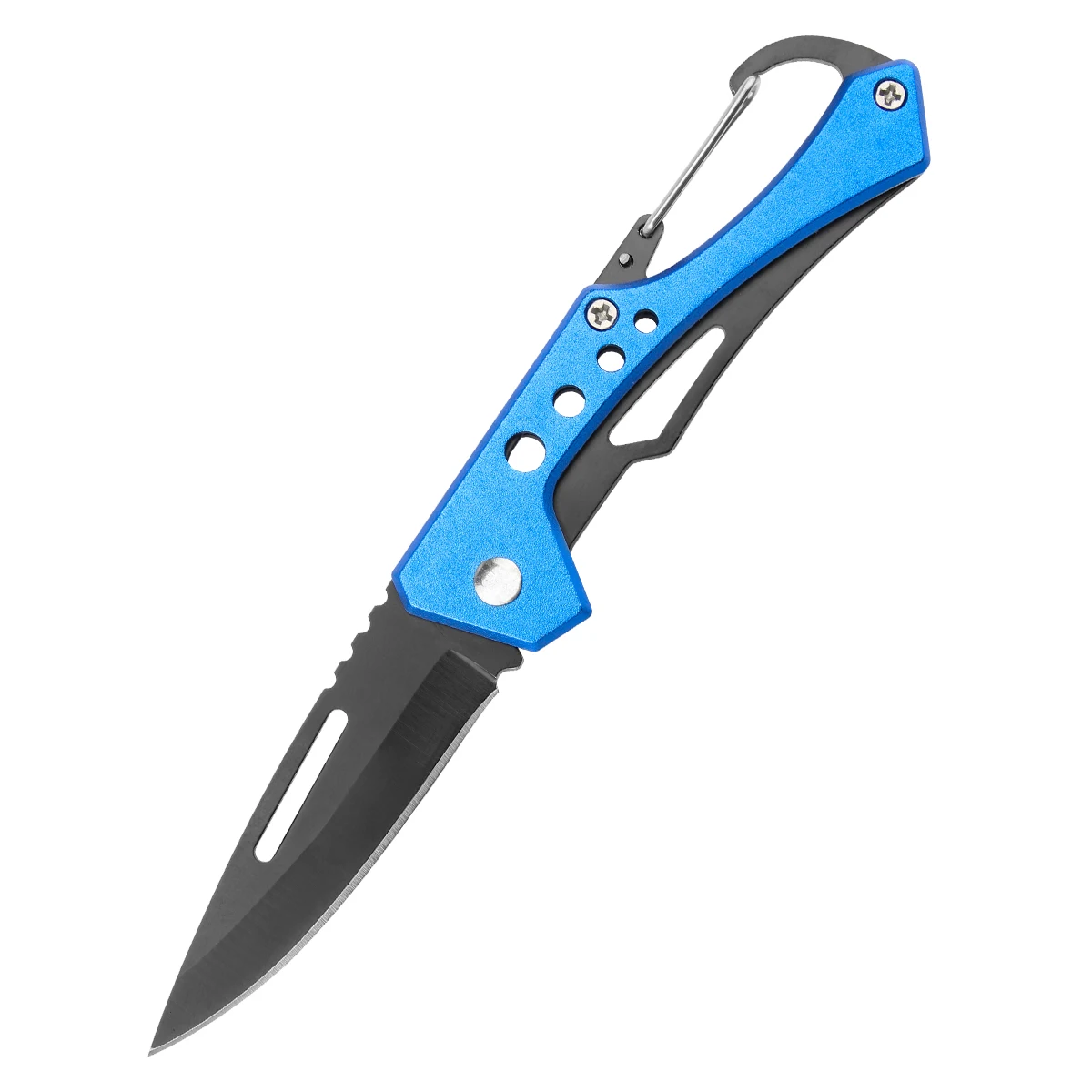 AK-3105-R Hot Sale Tactical Small Utility Folding Knife Aluminum Camping Pocket Knife