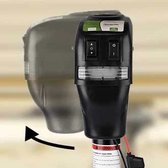 5000 LB Electric Power A- Frame Tongue Jack for Trailer Camper, RV, 12V DC with Hard Wiring