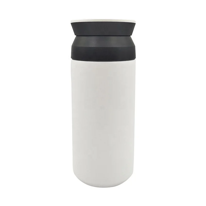 350ml Inner Ceramic Spray Painting Vacuum Flask Coffee Tumbler with Filter Japan Thermal Water Bottle Ceramic Coating Interior