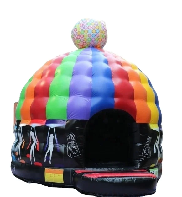 Популярный надувной дискотечный батут, танцевальный домик для дискотеки, надувной купол для дискотеки, замок, джампер, игры для вечеринки