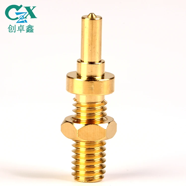 screw type 3.0mm Magnetic pogo pin 4 Pin raw materials pogo 2 pin usb power