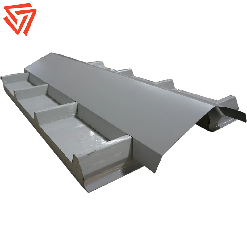 30-200mm thick Polyurethane foam sandwich panels thermal sheet for roof and walls