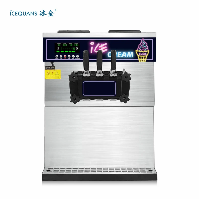 maquina de helados gelato soft serve ice cream machine counter top 36L ice cream maker machine price