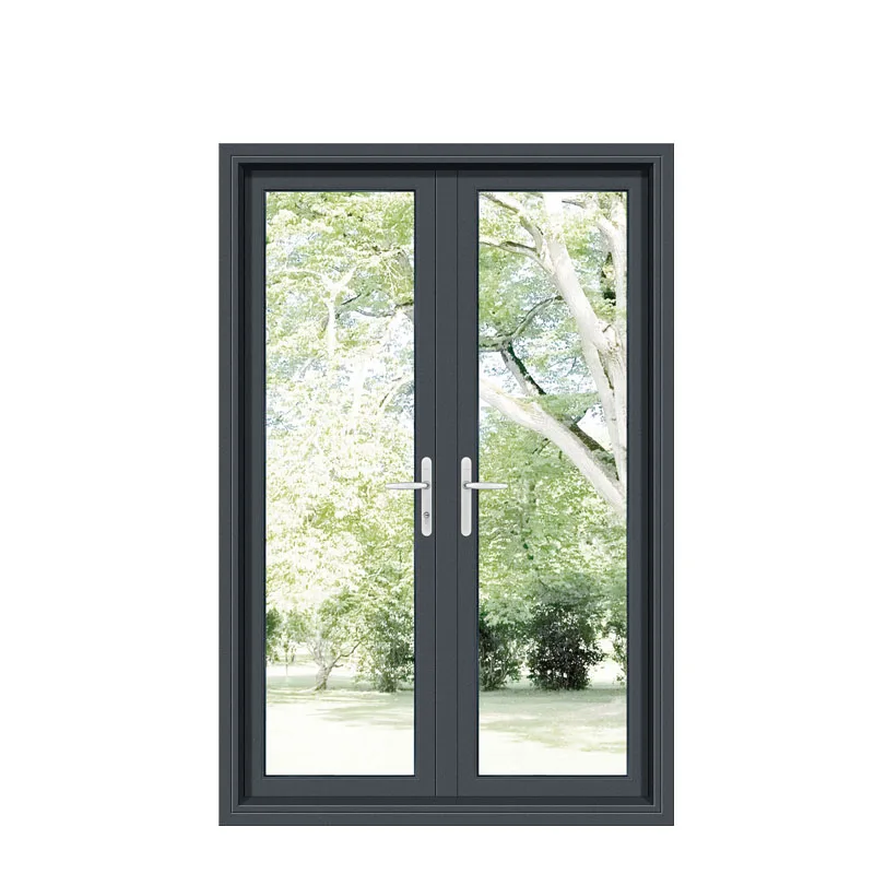 Prefab Homes and Container House Aluminium Glass Frame Style Windows and Doors Low Cost from China Customized Waterproof Black