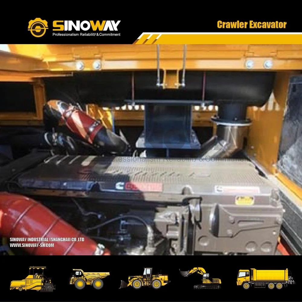 Factory Supply 90 ton Hydraulic Mining Shovel SWME900 excavator machine