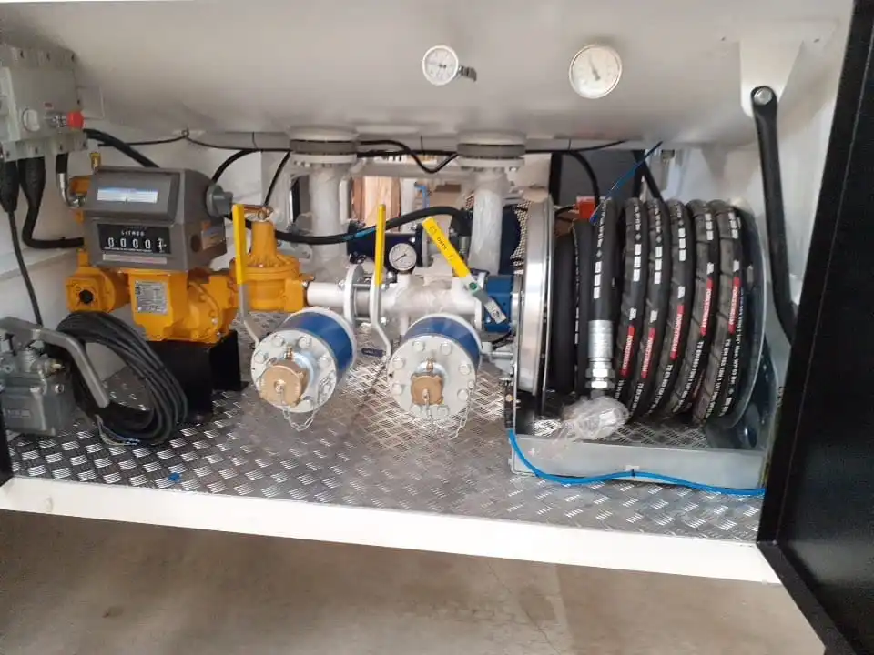 43 cbm Semi Trailer LPG Tanker Storage Tank Pressure Vessel High Pressure Hot Air Customized