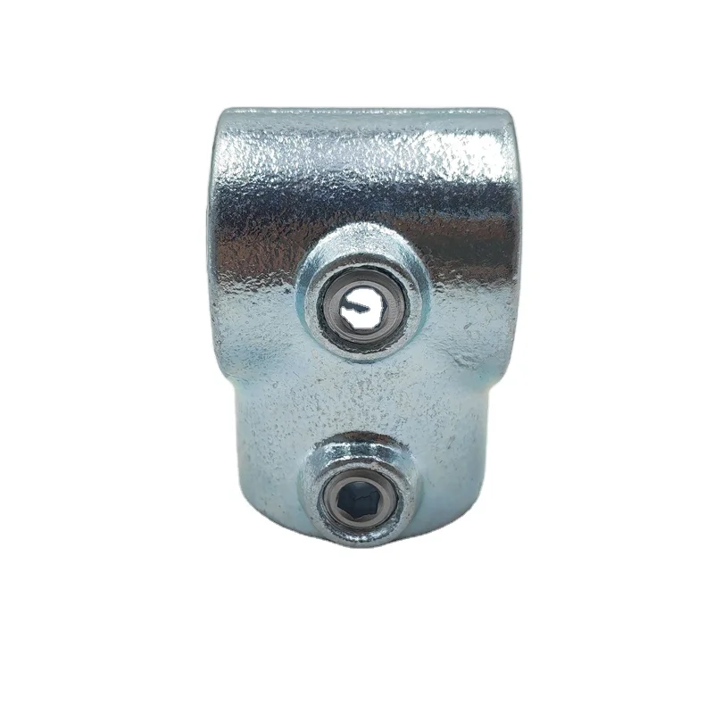 A101C Galvanised Key clamp fittings iron pipe clamp fittings malleable iron pipe clamps