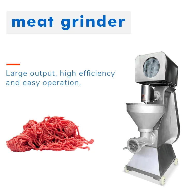 Restaurant automatic meat grinder Stainless Steel Commercial Industrial Meat Grinder