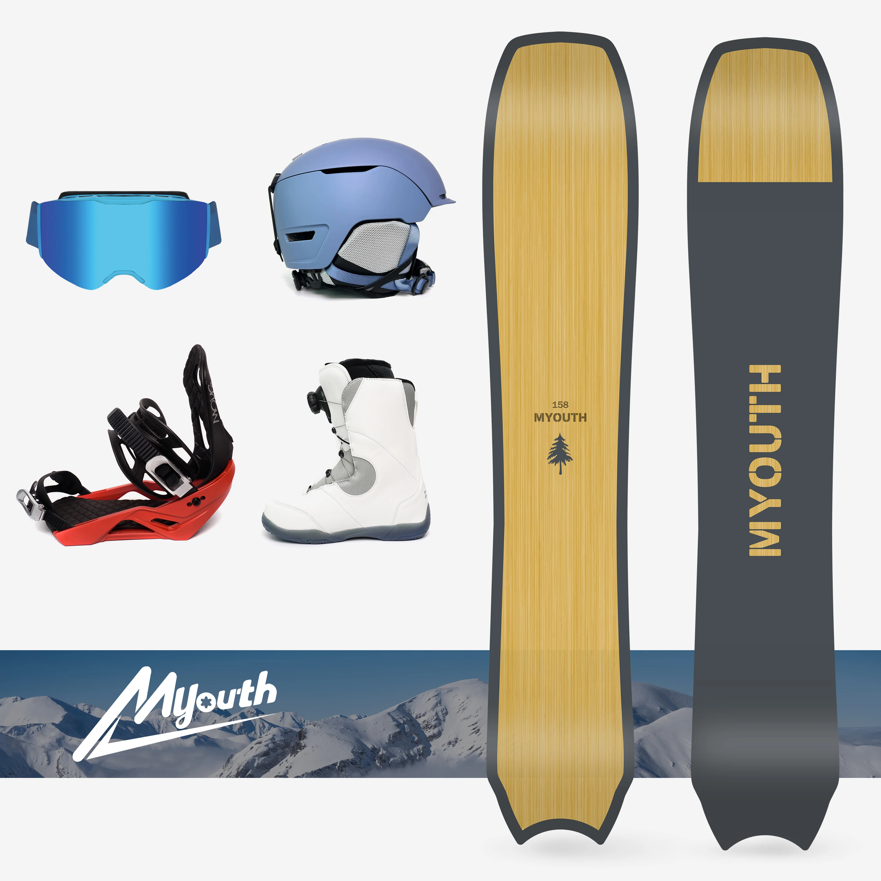 2023 Best Choice Snowboarding Skiing Snowboard Winter Sports