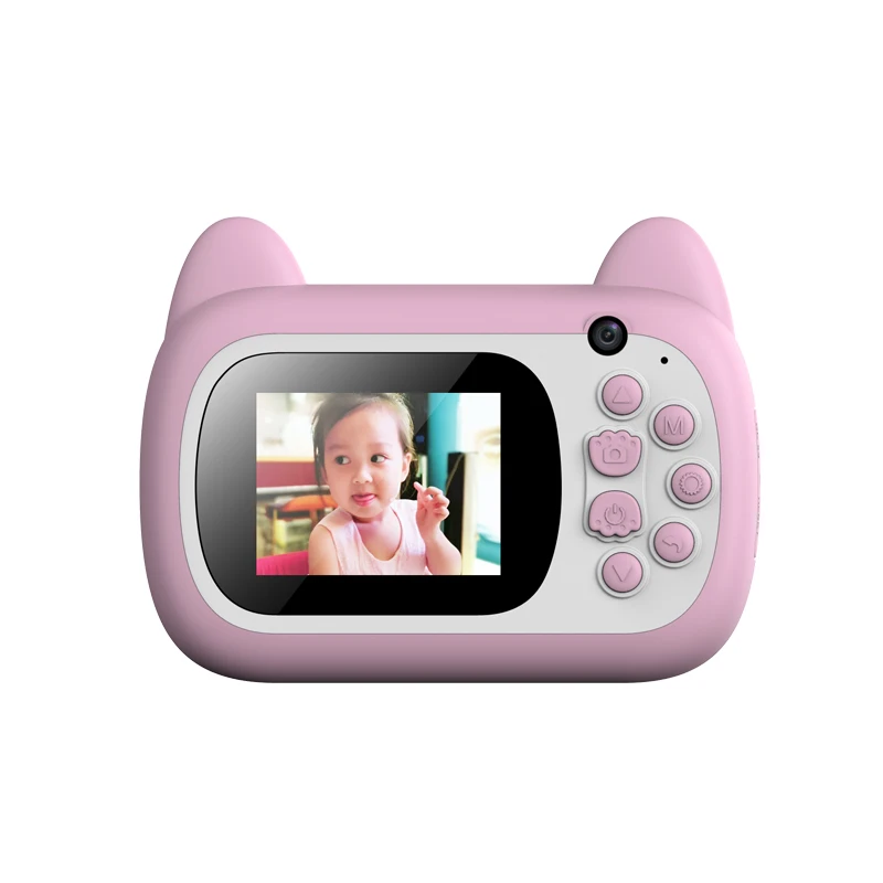 Kids Toys Digital Photo Print Real Camera HD Kids Camera Instant Print with Thermal Photo Paper For Gifts