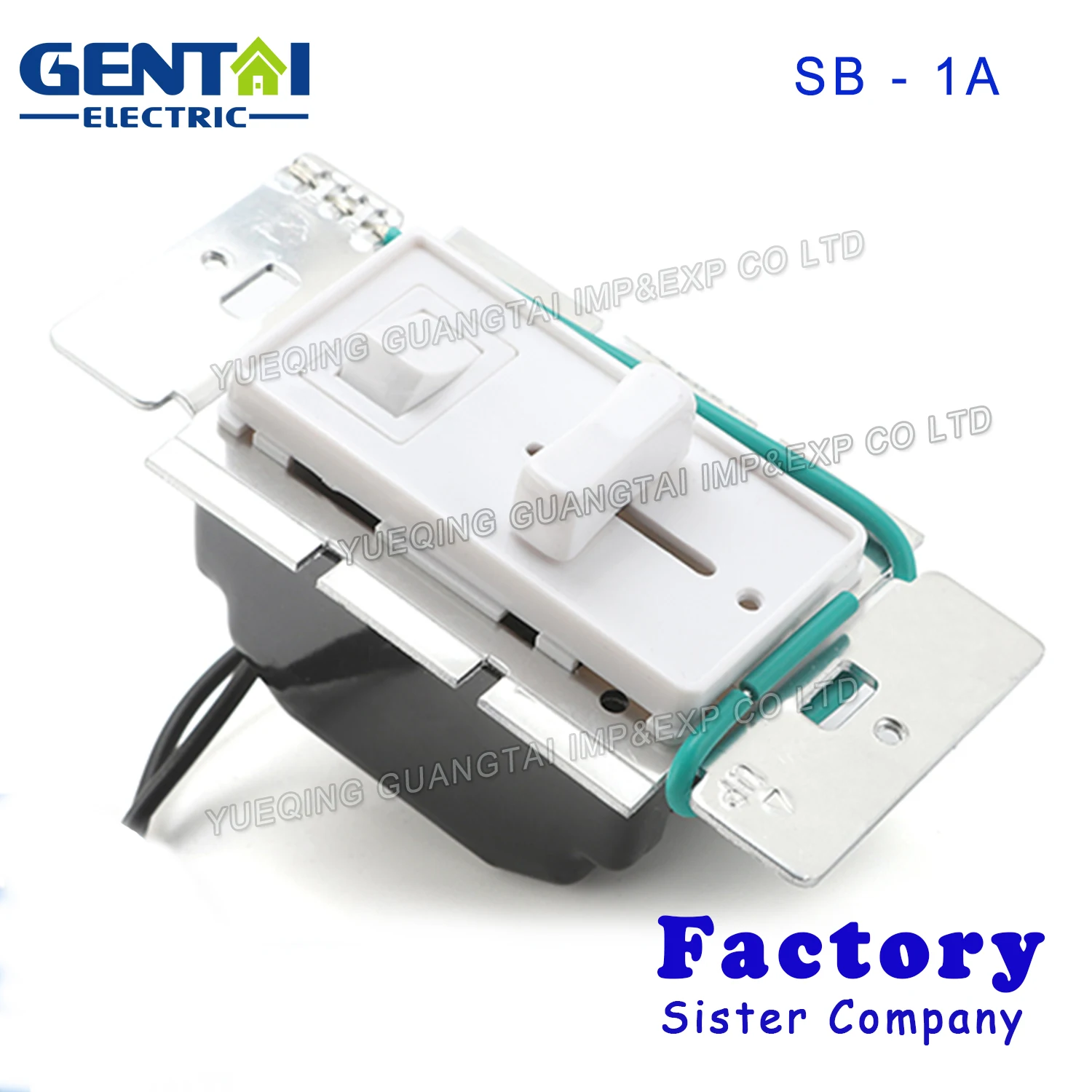 High Quality Single Pole Slide LED dimmer Control Switch 120VAC 60Hz