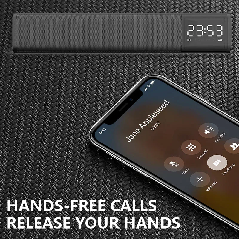 Новое поступление, креативный Hifi мини сабвуфер, беспроводной динамик, акустическая система для домашнего кинотеатра, Саундбар