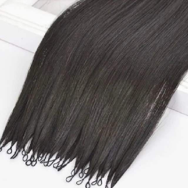 Hot sell in israel hair extension most popular virgin customized colour invisible feather hair extensions weft human