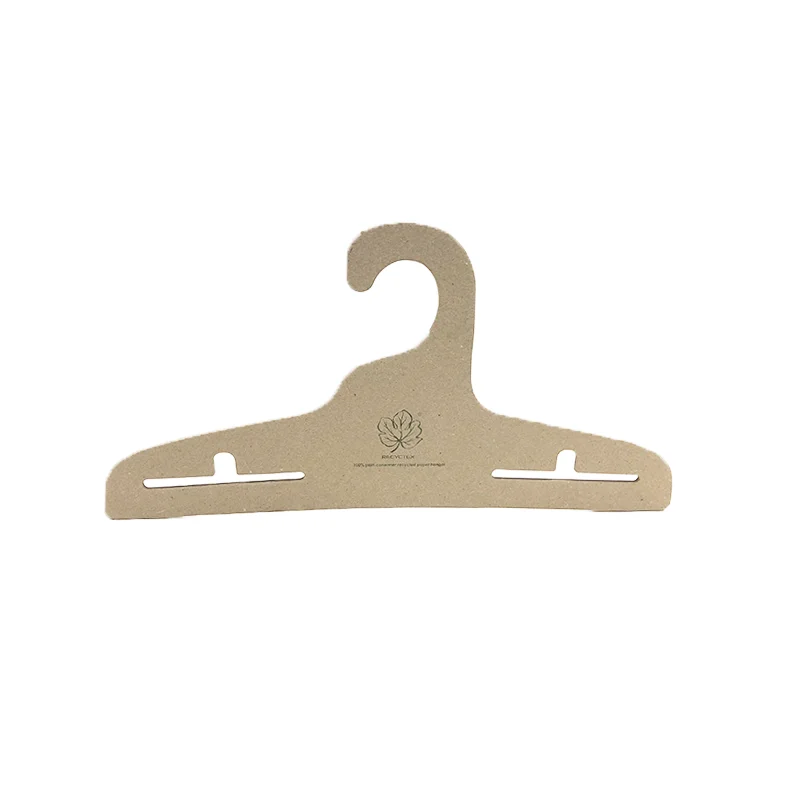 Recycled clothes hanger paper hanger 250g grayboard hanger paper clothes