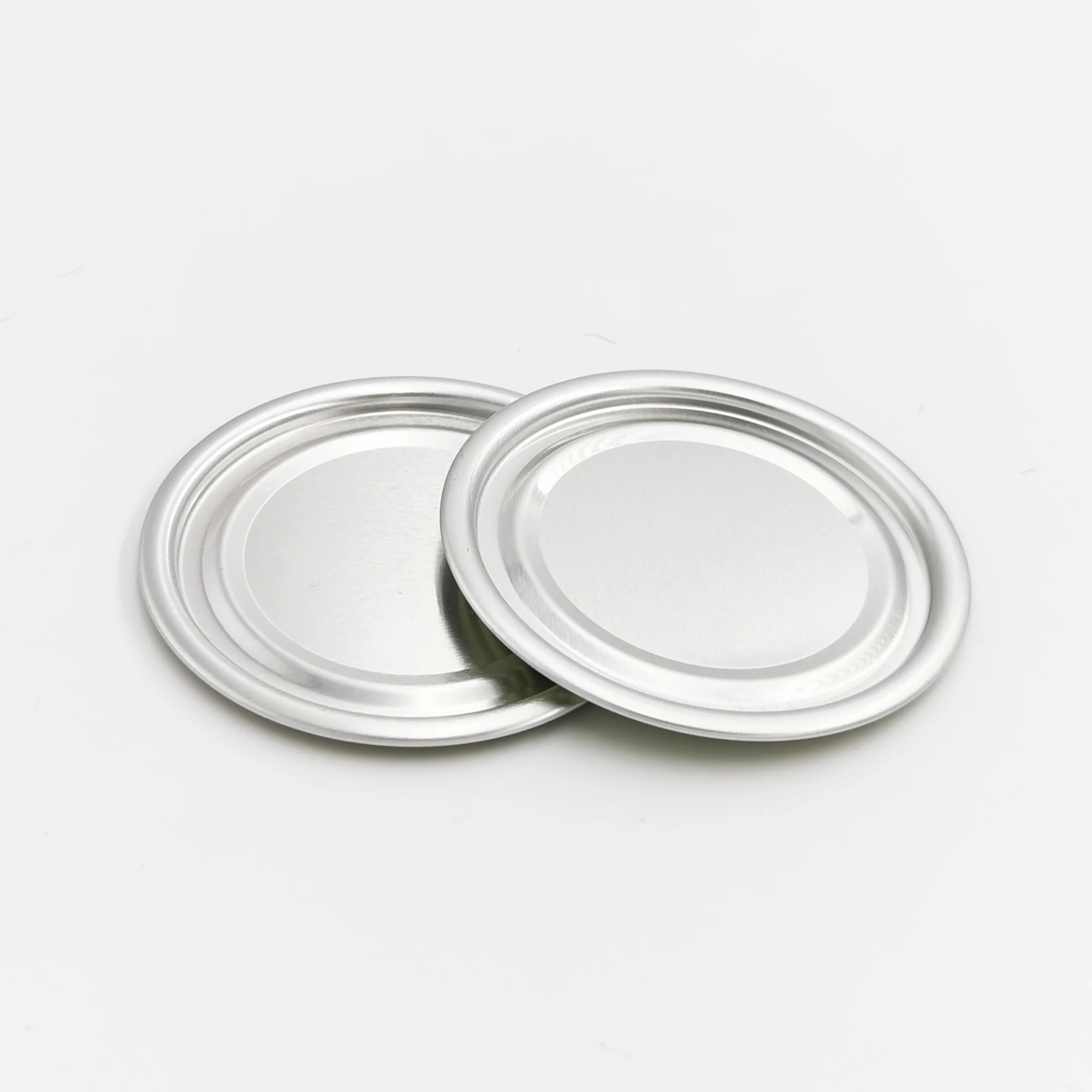 63 мм, алюминиевые крышки с нижними концами, прозрачные для напитков в баночке