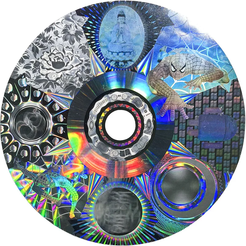 Best Selling Custom Vinyl Holographic Waterproof Die Cut Hologram Sticker Clear Hologram sticker