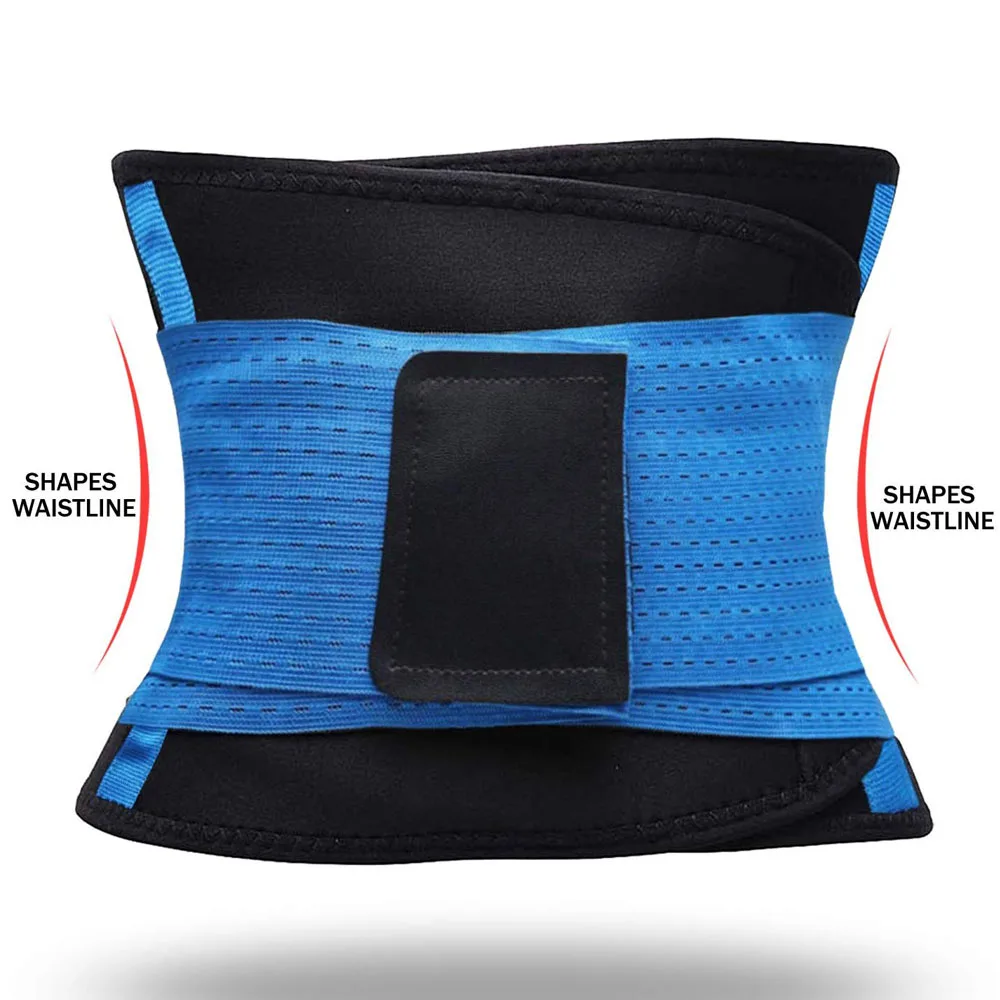 2022 Highly Promoted Premium Quality Sweat Wrap Waist Slimming Trimmer Belt Waist Trainer Sports Fitness Exercise Waist Trimmer