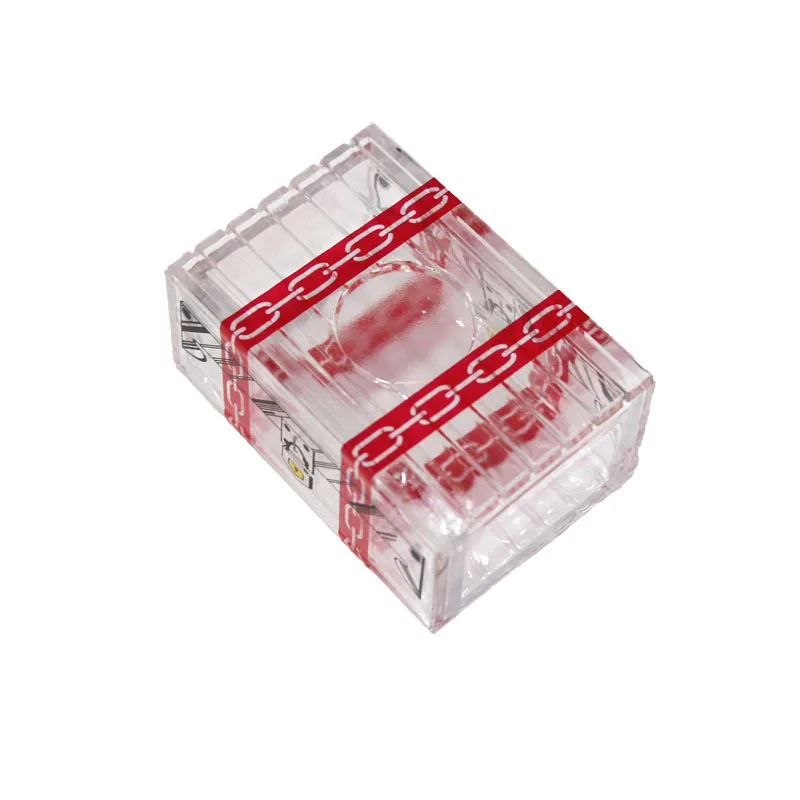 BrilliantMagic IQ Crystal Box Magic Trick Prop Toy Plastic Secret Magic Case