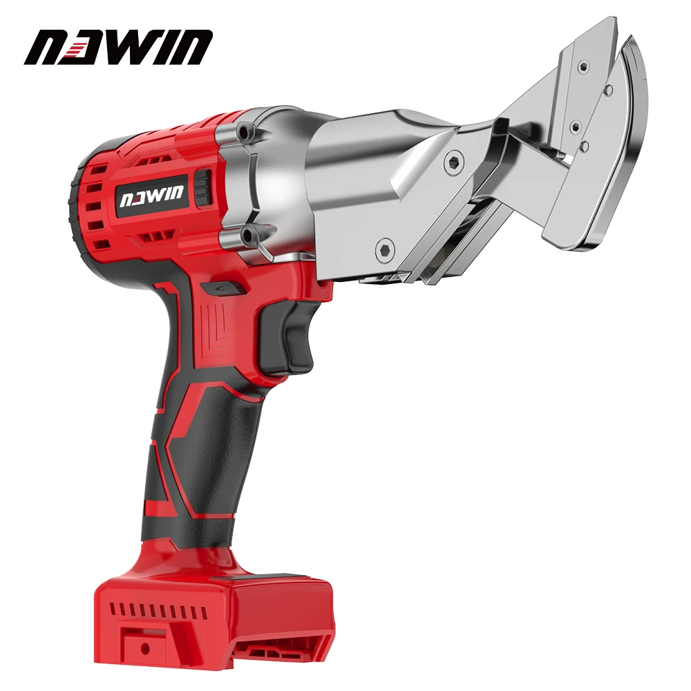NAWIN Portable Iron Sheet Cutting Scissors 320N Lithium Battery Metal Shearing Machine Cordless Electric Scissors