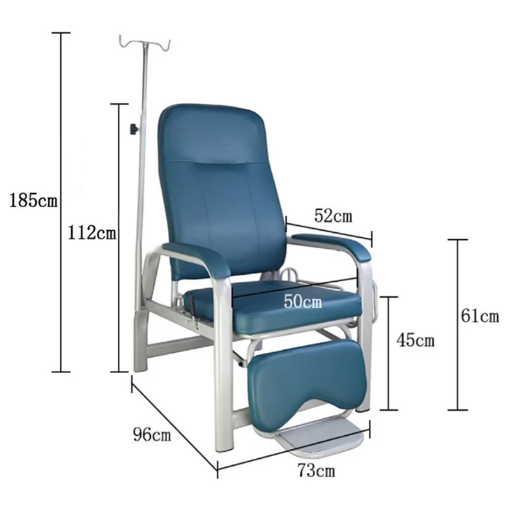 High Quality PU Leather Infusion Chair Medical Hospital Furniture Infusion Chair