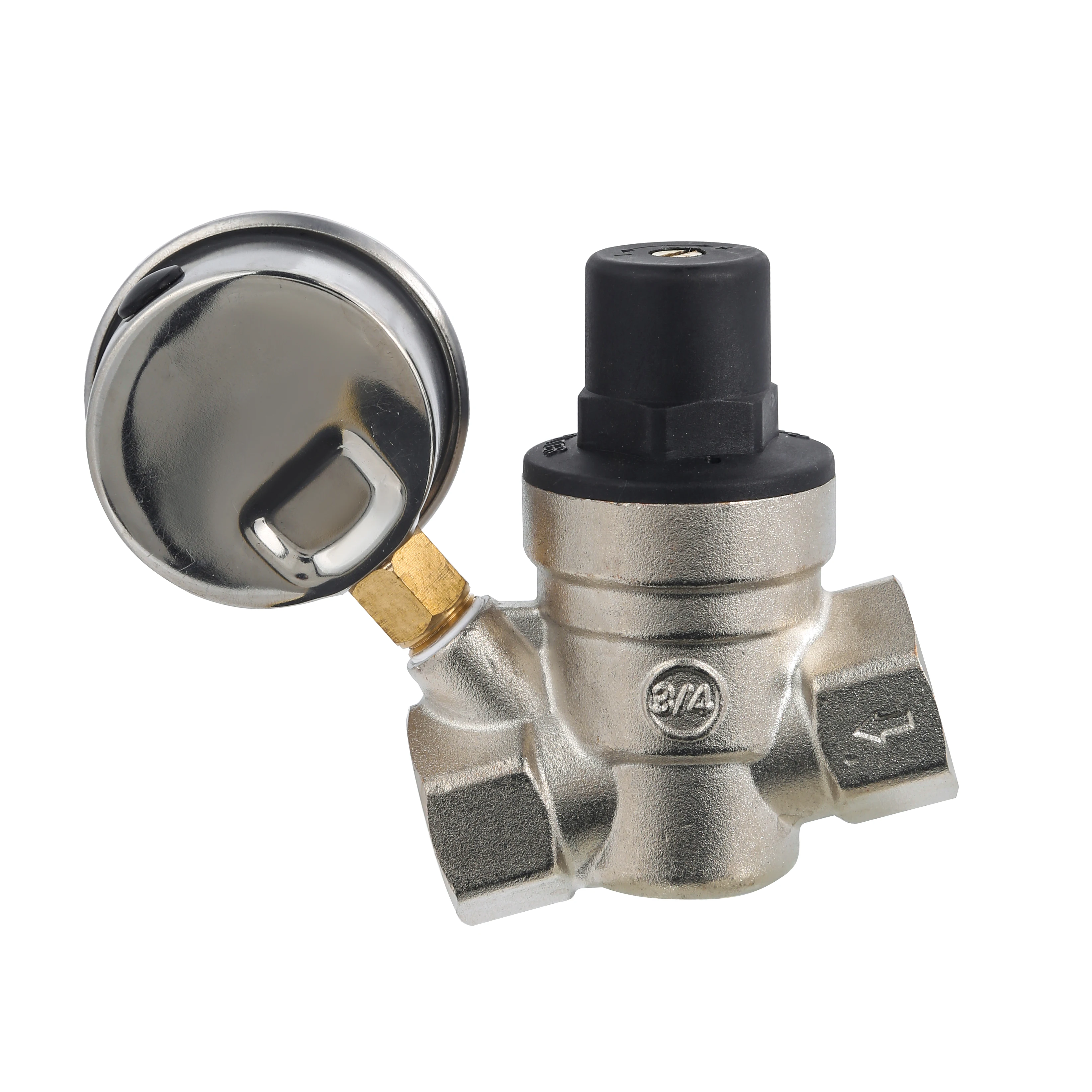 DN25 brass pressure reducing valve Water pressure regulator is suitable for domestic water heater filter pressure reducing valve