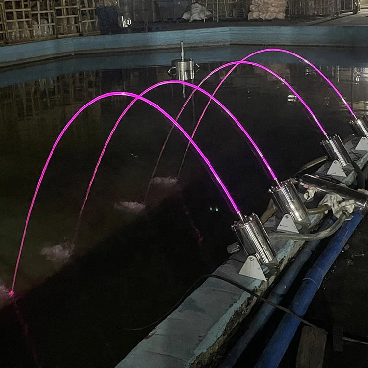 Fenlin outdoor garden stainless steel laminar flow fountain water jet