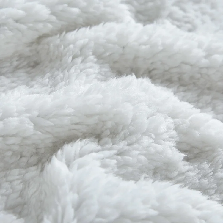 
Cheap price premium quality thick coral fleece sherpa blanket 