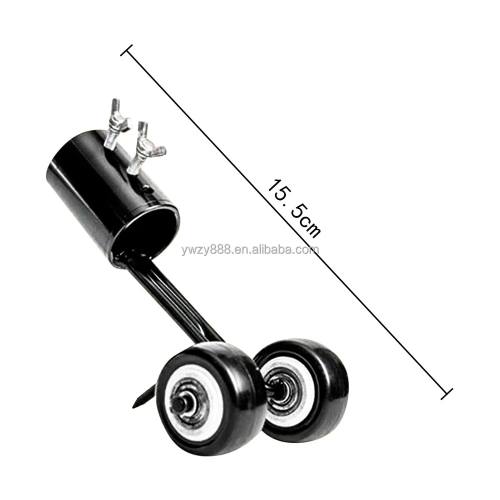 Garden slit weeder Garden weeding hook straight hook sickle type shrink metal rod weeding sharp tool