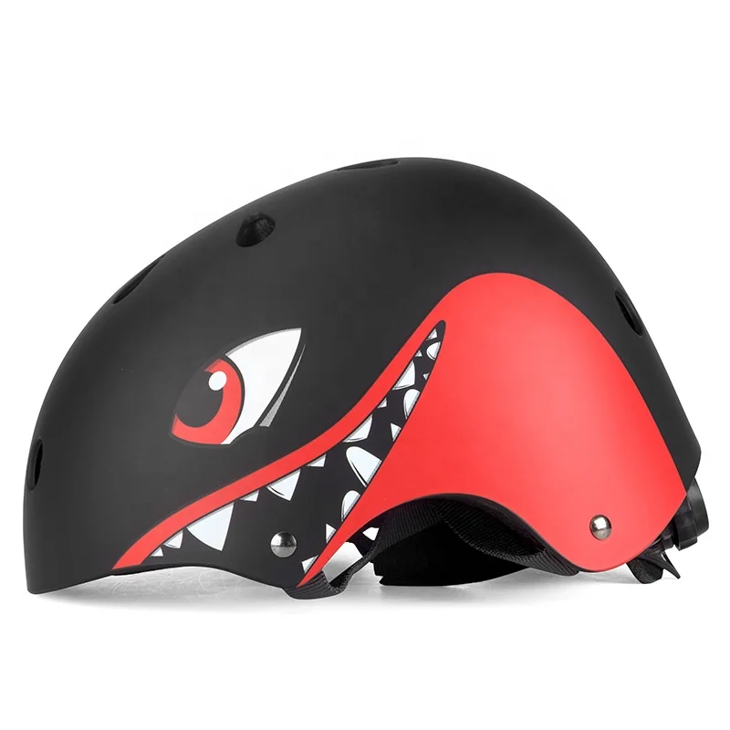 Low MOQ Shark Animal Style Kids Helmet Children Road Bike Helmet