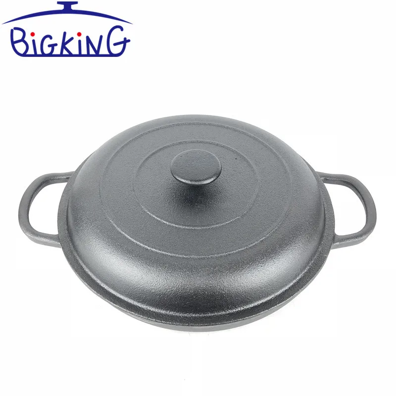 Enameled Cast Iron Casserole Braise - Pan with Cover
