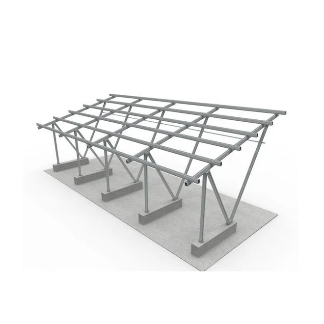 BRISTAR Factory Supplying Carport System Structure Pv Foldable Carport Canopy Metal Ground Panel Mounting Bracket