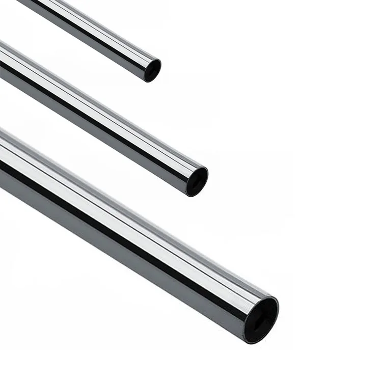 Chrome Plated Wardrobe Tube 25Mm Round Iron Tube Oval Tube Bending Furniture Fittings Furniture Hardware