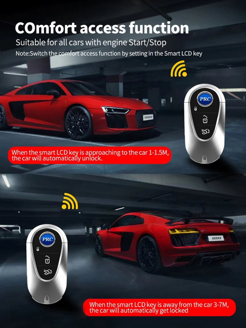 Modified comfort system Smart Car Key for BMW for Benz for Lexus For Ford for Nissan