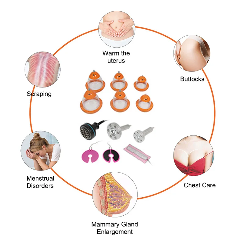 Wireless Chest Enhance Vibration Massage Machine Electric Growth Nursing Instrument Bra Enlargement Breast Massager