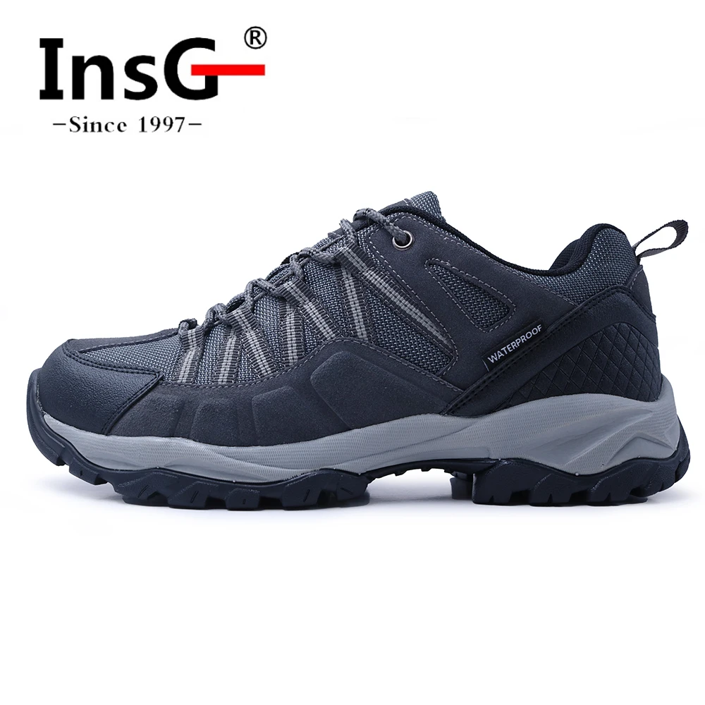 Mens Hiking Shoes Outdoor Shoes Outdoor Shoes Summer Breathable Men Lace Up No slip