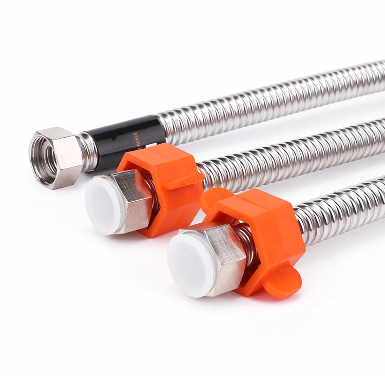 IFAN Factory Direct Metal Flexible Hoses 1/2 Plumbing Hoses All Types Stainless Steel Corrugated Pipe