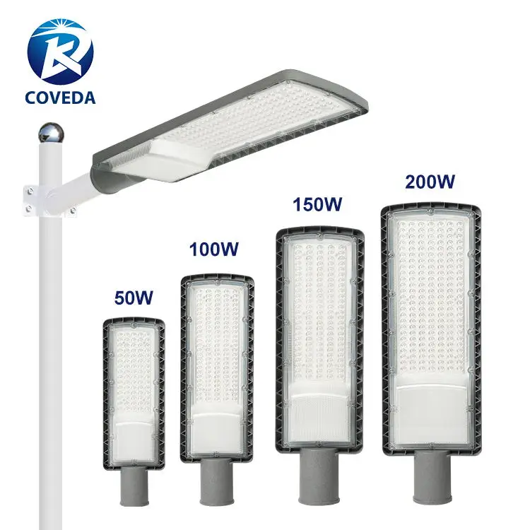 China Professional Engineering Projects Streetlight Outdoor Waterproof Energy Saving Ip66 50w 100w 150w 200w Led Street Lamp