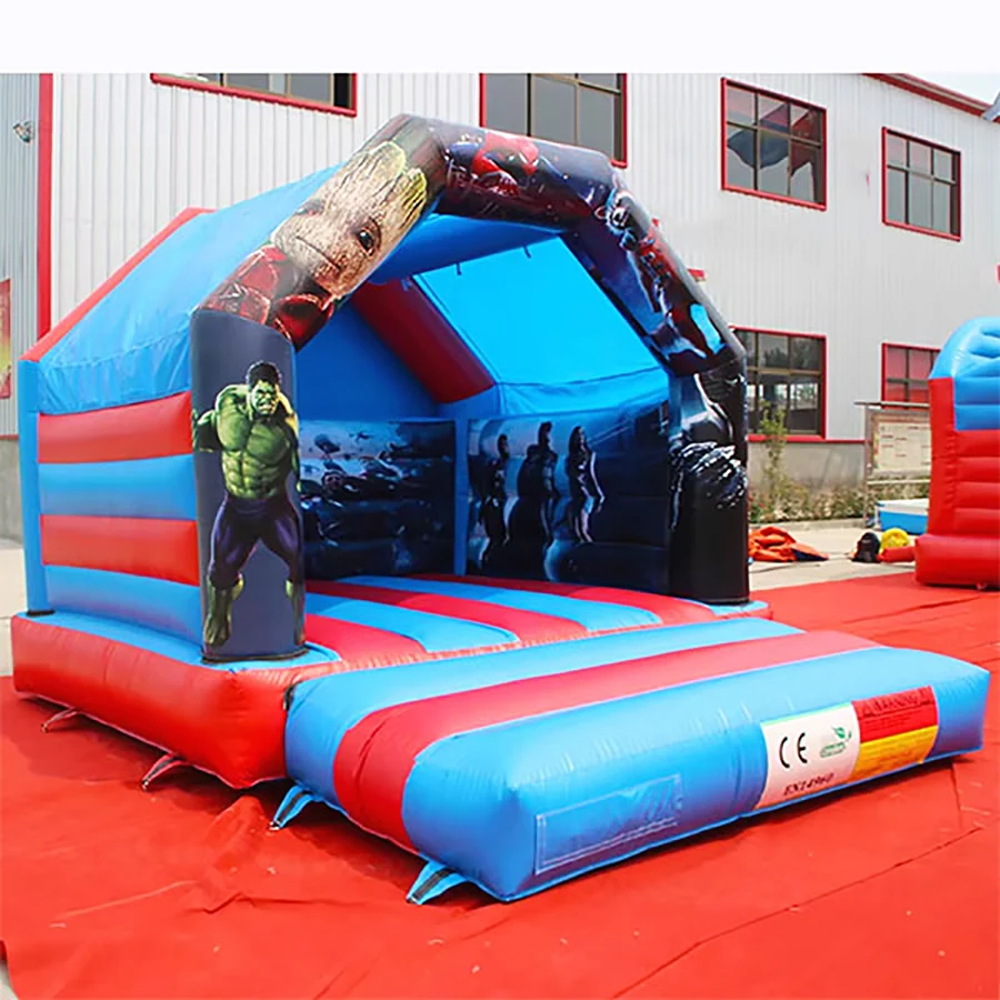 Free Customized Pvc Inflatable Theme Park With Ball Pit and Slide Basketball Connect 4 Shooting Games