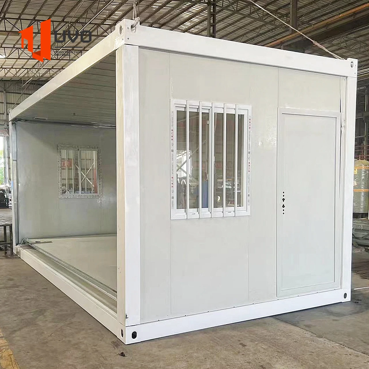 Prefab Box Container House,Fast Build Modular Foldable Prefabricated Container House Prefab Home For Office