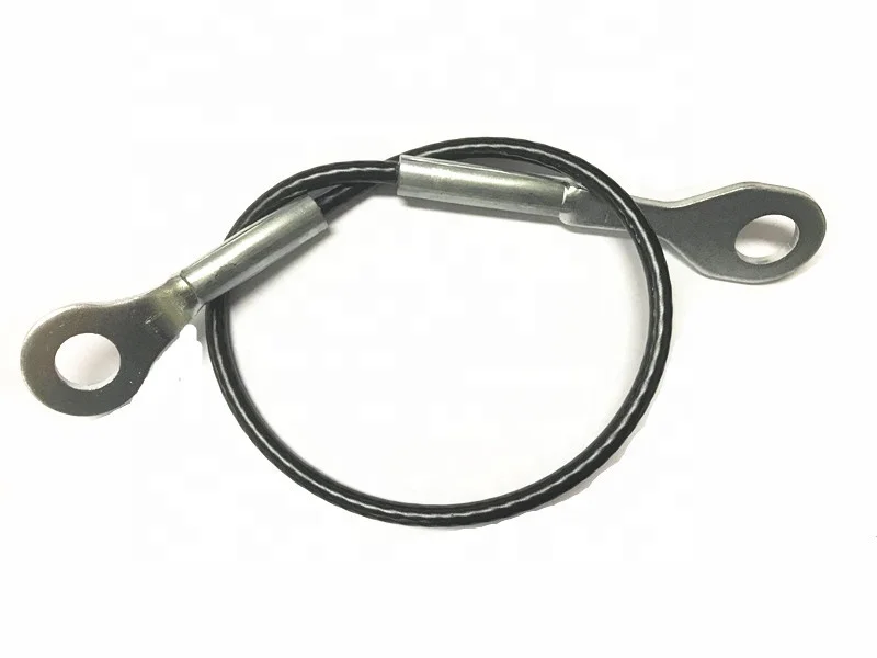 OEM factory Tail Gate Tailgate Cable 3.2mm galvanized steel cable with swaged eye terminal