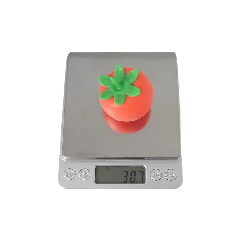 Release Stress Squeeze Toy Tomato Shape Toy Simulation Tomatoes Fruit Vegetable Squishy Toy