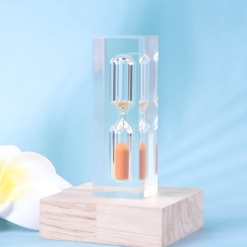 45 seconds acrulic sand timer hourglass