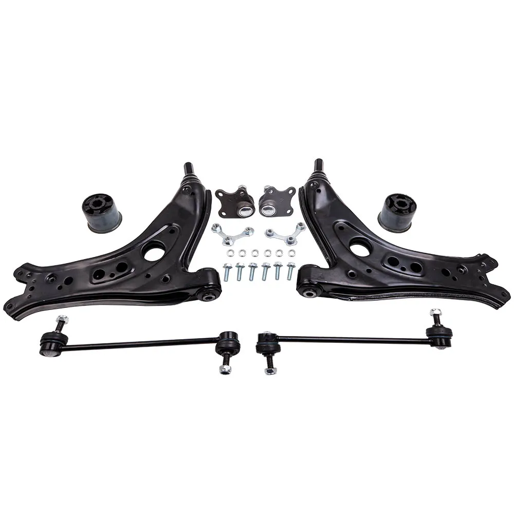 Front Lower Suspension Control Arm Kit For VW Polo MK5 9N 2002-2010 6Q0407151D