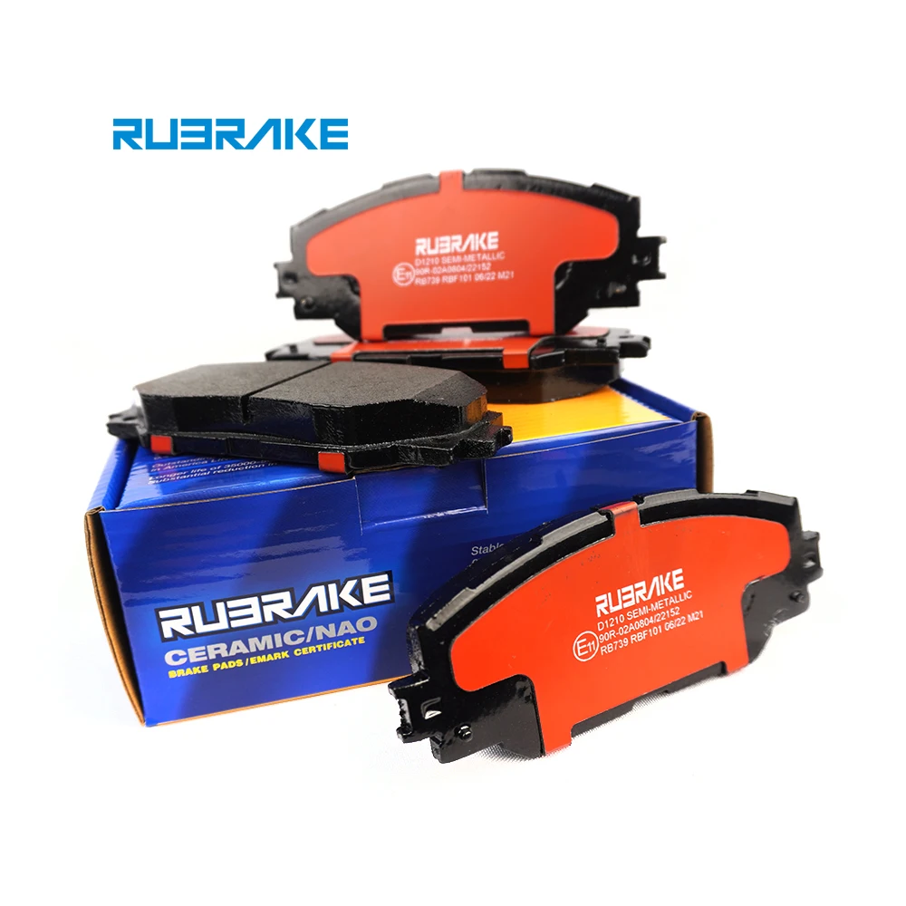 RUBRAKE D1210 factory price oem ceramic brake pads for LEXUS HS250h 2010-2012