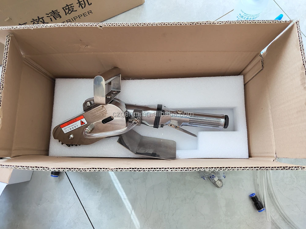 pneumatic stripping machine paper edge cutting tool