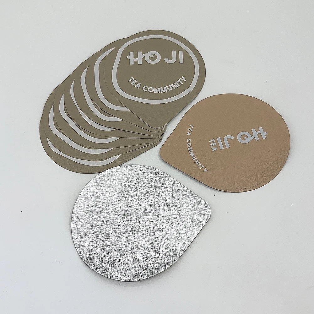 Fantasy Customized Printing Food Use Yogurt Heat Seal Die Cut Aluminum Foil Lid for PP Cup
