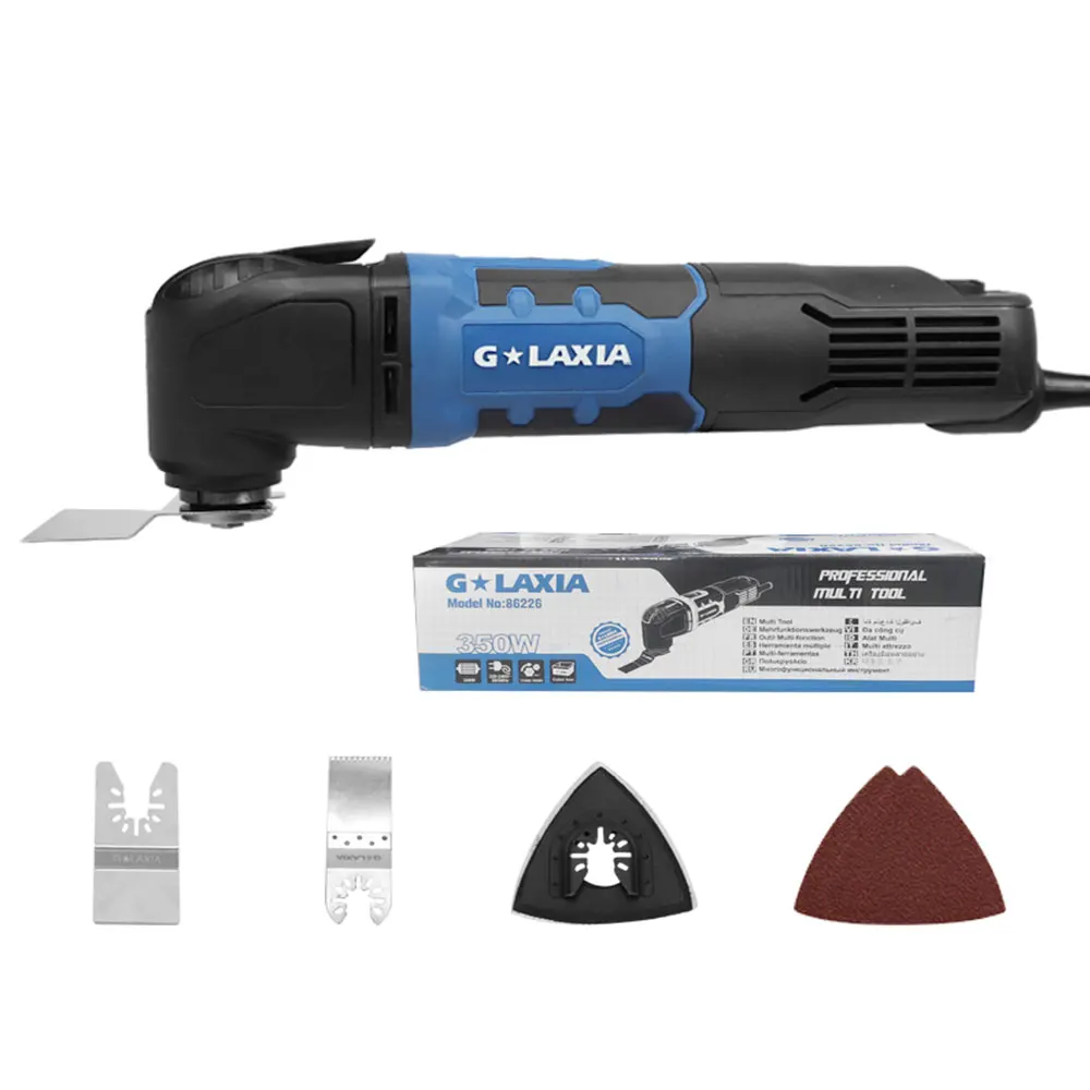 Galaxia Corded Oscillating Tool Multi Tool Variable Speed Sand Paper Blade Included