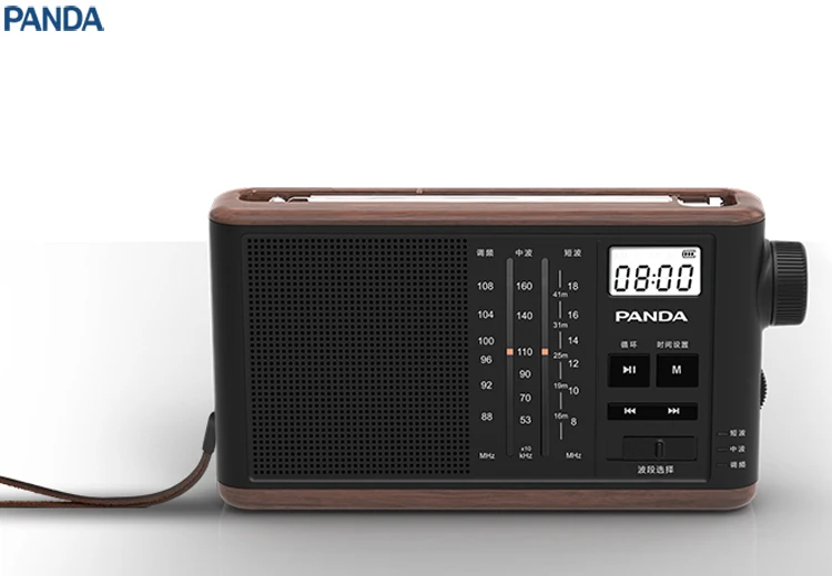 T-31portable vintage am fm old wooden retro radio with TF card function am fm radio retro