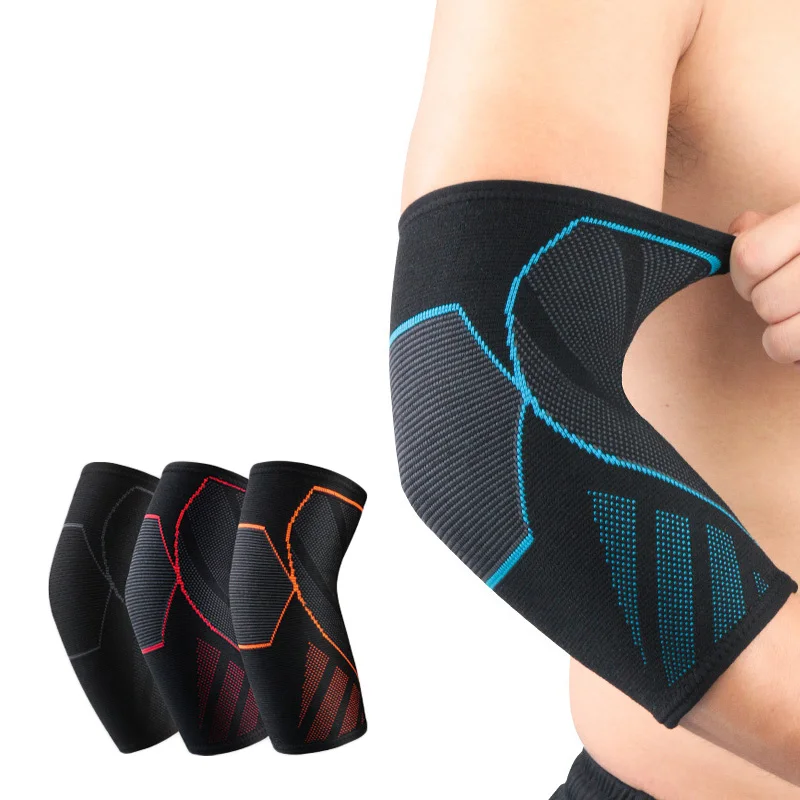 High Elastic Knitting Elbow Sleeve Sports Elbow Support Brace For Fitness